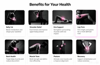 Combinaison de musculation EMS sans fil, lavable en machine, contrôlée par application intelligente, populaire pour usage personnel
