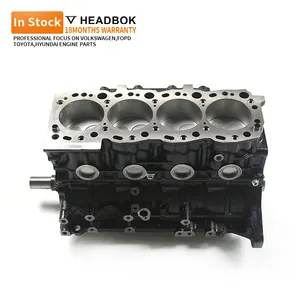 Motor Headbok 5L de melhor qualidade, bloco de cilindros curto 2.8L para Toyota Hiace Hilux