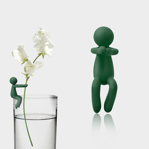 Propagation des plantes Buddy Hydroponique Croissance des plantes Figurine décorative Compagnon en plastique pour redresser le soutien - Product Image 5