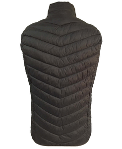 Gilet Imbottito da Uomo 100% Poliestere, Leggero e Trapuntato, con Colletto Alto e Cerniera, per Attività all'Aperto, Servizio OEM, Antivento - Product Image 4