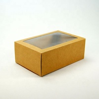 Custom Kraft Paper Window Box Candy Gift Box Packaging for Food Paper Gift Box