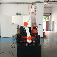 Robot de Soldadura de Alta Calidad con Motor SteviS PLC, 1kW, 380V, MIG/MAG, Brazo Manipulador, Posicionador de Cabeza/Cola, Acero Inoxidable, 5 Años de Garantía
