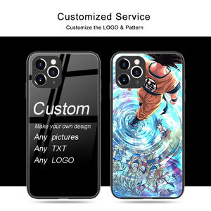 Custodia per telefono lucida con stampa in Tpu Pc in vetro temperato per <span class=keywords><strong>Iphone</strong></span> 15 14 13 pro max 7 8 <span class=keywords><strong>Xs</strong></span> 11pro <span class=keywords><strong>Cover</strong></span> posteriore per custodie S24 S23plus - Product Image 6