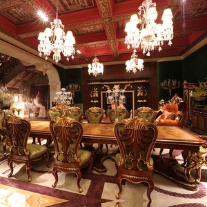 Mobili in stile francese sala da pranzo Set mobili Villa mobili antichi spagnoli - Product Image 4