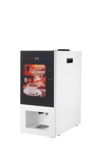 <b>Fully</b> <b>Automatic</b> One-Touch Instant <b>Coffee</b> Vending <b>Machine</b> Coin Operated for Food Shops for Fruit Vegetables Used New Motor Farms - Product Image 4