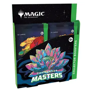 Autentica_MAGIC THE GATHERINGG (M.T G): Commander Masters Collector Booster Box