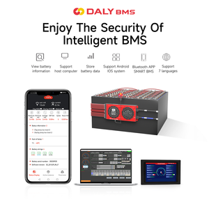 Carretillas elevadoras inteligentes Daly, batería de iones de litio Lifepo4 Lto de alto voltaje 36S 84V 40S 42S 96V 45S 108V 60A 100A 200A Bms - Product Image 3