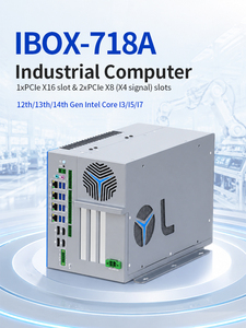 คอมพิวเตอร์อุตสาหกรรมไร้พัดลม IBOX-718A รองรับ 4x GbE LAN 6x COM และ 8x USB 3.1 สำหรับการประมวลผลแบบ Edge Computing และ Deep Learning - Product Image 6