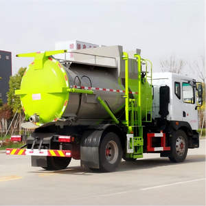 รถบรรทุกเก็บขยะอาหารแบบถังทรงกระบอก ดงเฟิง <span class=keywords><strong>4</strong></span>*2 ขนาด 12 ลูกบาศก์เมตร ออกแบบมาเพื่อการเก็บขยะแบบถังที่มีประสิทธิภาพ - Product Image 5