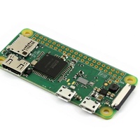 Placa Inalámbrica Raspberry Pi Zero W con WiFi y BT 4.1, CPU de 1 GHz de un Solo Núcleo, 512 MB de RAM, Placa de Desarrollo Linux