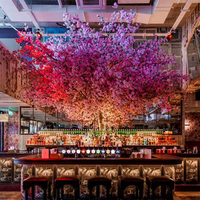 Hochzeit künstlicher Baum 13Ft Kirschblüten baum Weißer Glyzinienblüten-Tisch baum zur Dekoration