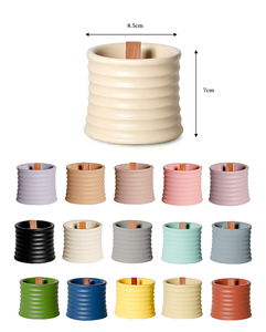 <span class=keywords><strong>Bougie</strong></span> parfumée artisanale en cire de soja naturelle sans fumée de style rétro minimaliste pour la décoration de la maison et le massage - Product Image 3