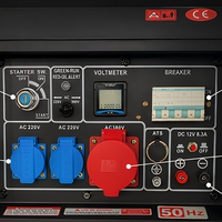 GORDON GD9500SD 7KW 50Hz Leiser Luftgekühlter Dieselgenerator Einphasig Dreiphasig Tragbares Notstromaggregat für Baustellen