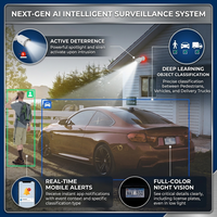 Système de caméra de sécurité extérieure 4K 8MP POE, kit de caméra IP filaire CCTV 16CH avec vision nocturne et détection de mouvement