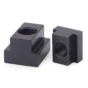 Écrou à fente en T en acier au carbone de qualité 8.8/10.9, noir, M6-M20, écrou coulissant, accessoires pour rail en T, pour table de fraisage - Product Image 2