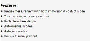 Biomètre ultrasonique ophtalmique ab MD-1000P pour <span class=keywords><strong>l</strong></span>'ophtalmologie, pachymètre, <span class=keywords><strong>scanner</strong></span> oculaire - Product Image 3