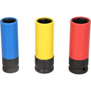 BRILLIANT TOOLS - BT691005 Jeu de douilles à chocs 1/2 ''pour jantes en aluminium 17/19/21mm (3 pcs.) -EAN 4042146844229 FREINS ET ROUES - Product Image 5