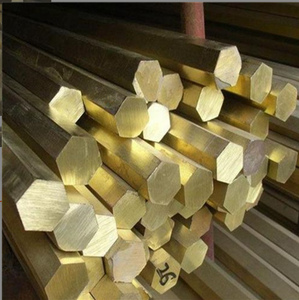 ราวทองเหลืองหกเหลี่ยมสีทองราวทรงกลมราว8มม. 10มม. 12มม. - Product Image 2