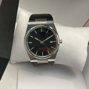 Reloj de Diseño Clásico con Esfera Redonda y Logotipo Personalizado, Resistente al Agua, con Correa de Cuero Genuino y Caja Original - Product Image 5