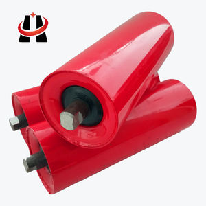 Mesin konveyor industri batu kerikil butiran pasir arang tambang sudut miring sabuk konveyor rol dengan pabrik - Product Image 4