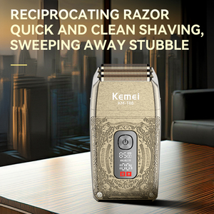 <span class=keywords><strong>KEMEI</strong></span> KM-T88 <span class=keywords><strong>Rasoir</strong></span> Électrique à Grille Métallique, Tondeuse à Barbe, 3 Lames, Rechargeable, pour Homme, Meilleures Ventes, Fournisseur de Marque - Product Image 3