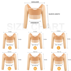 Shaplass Phụ Nữ Tập Thể Dục Cơ Thể Shaper Áo Ngực Moldeadoras De Mujer Shaper Cho Phụ Nữ Shapewear BBL Bài Phẫu Thuật Nén May Mặc - Product Image 5