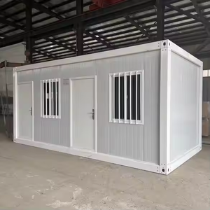Maison mobile pliable préfabriquée de 20 pieds, bureau modulaire en conteneur, dortoir, boutique, camp, transport et assemblage faciles - Product Image 4
