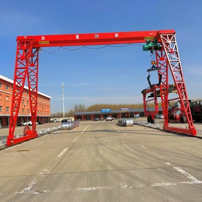 Колесный погрузочный кран для обработки мрамора, 32 тонны-16 метров