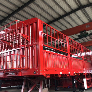 Semirremolque <span class=keywords><strong>de</strong></span> Alta Calidad y Gran Demanda con 3/4/5 Ejes para Transporte <span class=keywords><strong>de</strong></span> Ganado o Vegetales - Product Image 4