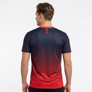 Impression 3D par sublimation de t-shirts pour hommes en polyester 100% extensible dans les quatre sens, 180g, qualité professionnelle, vente en gros - Product Image 2