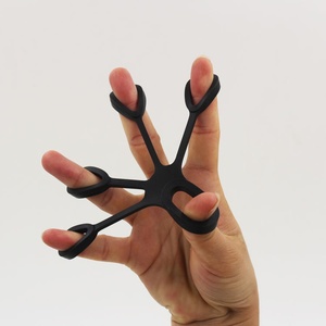 Appareil d'exercice pour les doigts – Renforceur de poignée en silicone, entraîneur de doigts élastique – pour guitare, piano, basse, rééducation, arthrite - Product Image 1