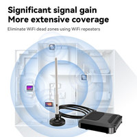Antenne WiFi double bande à gain élevé 2G 3G 4G 5G, type « Rubber Duck », 3dBi 5dBi, base magnétique pour passerelle IoT industrielle, connecteur SMA mâle