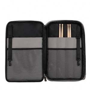 Échantillon gratuit Sac de baguettes de batterie professionnel imperméable personnalisé à double sangle Sac de rangement pour baguettes de batterie Sac de mallettes - Product Image 1