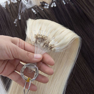 Nuovo Prodotto Molto Richiesto in Arabia Saudita e Kuwait, Facile da Usare e Più Invisibile e Confortevole, Extension per Capelli H6 Nano Feathers in Capelli Umani - Product Image 2