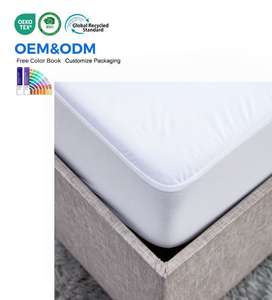 Jersey de Lyocell hipoalergénico, Sábana impermeable, Funda de colchón, Protector de colchón - Product Image 1