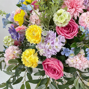 DKB - Bola de Flores de Seda Realista y Colorida en Oferta, Centro de Mesa Artificial Grande para Decoración de Bodas y Regreso a Clases - Product Image 5