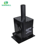 Machine à brouillard CO2 Winwell W-D078A avec contrôle DMX, colonne de gaz multi-angle et 12 lumières LED RGB pour DJ, concerts, fêtes et mariages