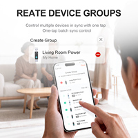 Interruptor Inteligente WIFI ATELE Tuya MCB PA66, Disyuntor de 1~63A 1P Ajustable, Medidor de Energía, Monitorización, Temporizador, Relé Inalámbrico