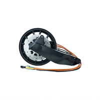Ensemble moteur à broches de 12*3,0 pouces 5000W PMSM IP67 avec encodeur à entraînement latéral X155A-36H 72V 6000RPM pour moto électrique