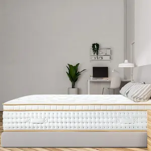 Úc giá rẻ có thể gập lại chỉnh hình Nệm matelas trong hộp vải khách sạn cao su tự nhiên Gel Bộ nhớ Bọt Túi mùa xuân nệm - Product Image 4