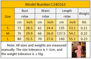 C240163 primavera estate abito lungo increspato vita abiti Casual <span class=keywords><strong>donna</strong></span> <span class=keywords><strong>abbigliamento</strong></span> - Product Image 6