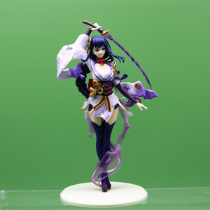 23CM Genshin Impact Raiden Shogun <span class=keywords><strong>Sexy</strong></span> Girl Kawaii Statue Cartoon Figurine <span class=keywords><strong>Anime</strong></span> PVC Figure - Product Image 6