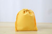 Pochette cosmétique personnalisée en velours doux marron, imprimée avec logo, écologique, lavable, avec cordon de serrage, portable, pour sac anti-poussière ou cadeau