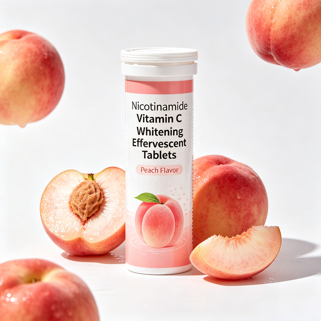 In Stock Nicotinamide & VC Brightening Antioxidant Effervescent Tablets