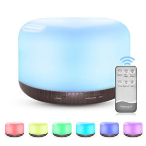 LED Table Light 7 Colors <strong>Lamp</strong> 500ml Humidifier Led Night Light Essential <strong>Oil</strong> Air Humidifier Aroma Diffuser Atmosphere <strong>Lamp</strong> Decor - Product Image 6