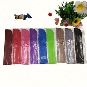 Sac cadeau en satin de soie personnalisé avec logo, pochette de protection pour éventail pliant, idéal pour mariage, Noël, Nouvel An, emballage et conditionnement - Grande Vente - Product Image 6