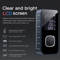 Mini télémètre Laser de poche numérique d'intérieur portable télémètre Laser de qualité industrielle avec affichage LCD Highlight