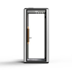 Plataforma insonorizada para interiores Plataforma insonorizada moderna Oficina Pod Cabina telefónica privada Plataforma insonorizada Zoom para reuniones - Product Image 5