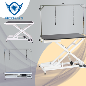 Table <span class=keywords><strong>de</strong></span> toilettage électrique pour animaux <span class=keywords><strong>de</strong></span> compagnie Aeolus, économique, double bras, commande au pied, hauteur réglable, table pour <span class=keywords><strong>chien</strong></span> <span class=keywords><strong>de</strong></span> salon <span class=keywords><strong>de</strong></span> toilettage - Product Image 3