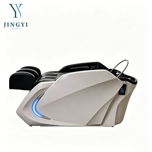 Fauteuil de massage électrique 3D/4D de luxe pour spa capillaire thaïlandais avec fonction chauffante et lit de lavage des cheveux intégré - Product Image 5